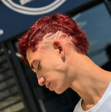 Fade clássico masculino bem alinhado